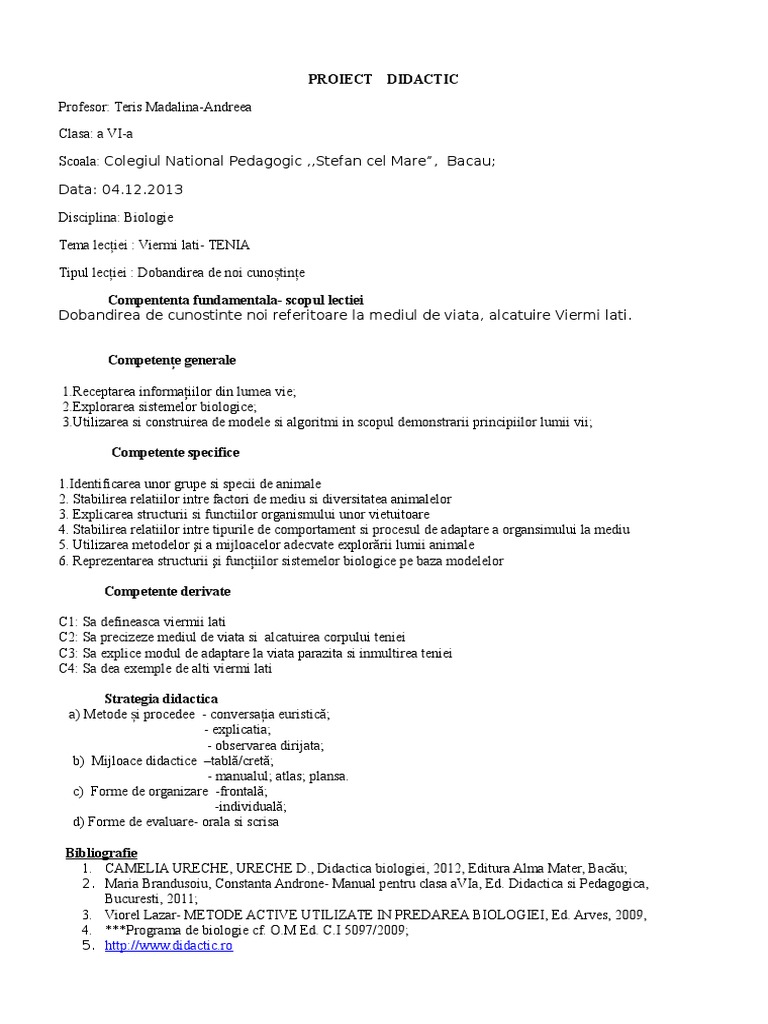 Didactic ro proiecte didactice biologie promotion price product place